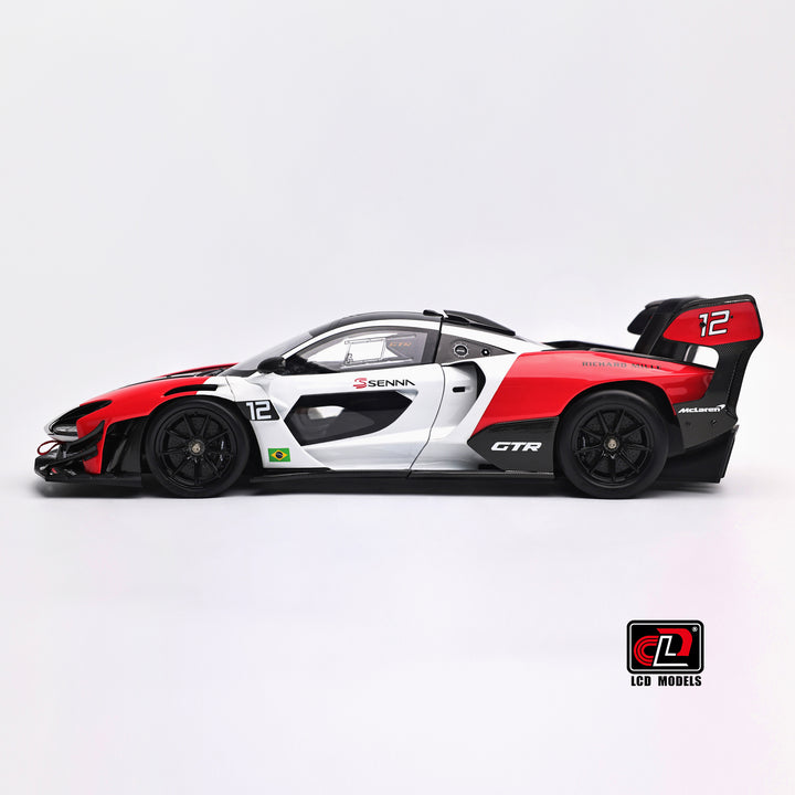 [Preorder] LCD 1:18 McLaren Senna GTR Red and White LCD18016-RW