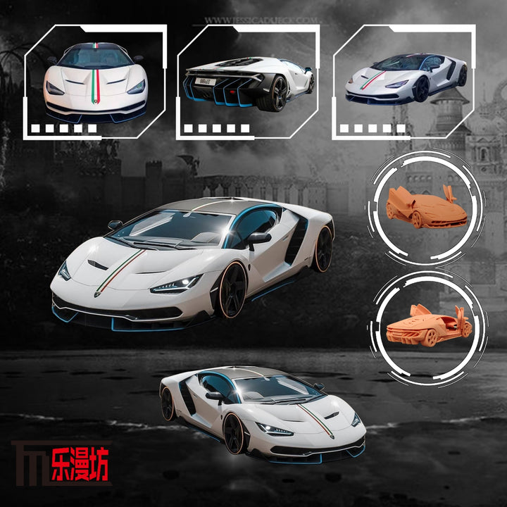 [Preorder] LMF Model 1:64 Lamborghini Centenario Coupe (2 Colours)