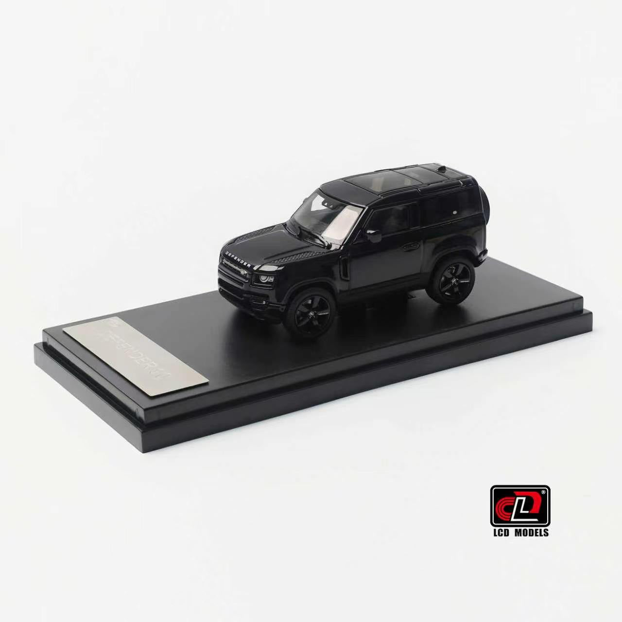801-228 LCD 1/64 ランドローバー ディフェンダー ブラック Preorder] LCD 1:64 Land Rover Defender 90 (3 Colours) LCD64047-BL