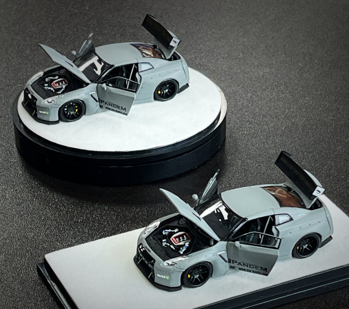 [Preorder] PGM 1:64 Nissan Rocket Bunny GTR R35 Combat Grey PGM-640703 (2 Versions)