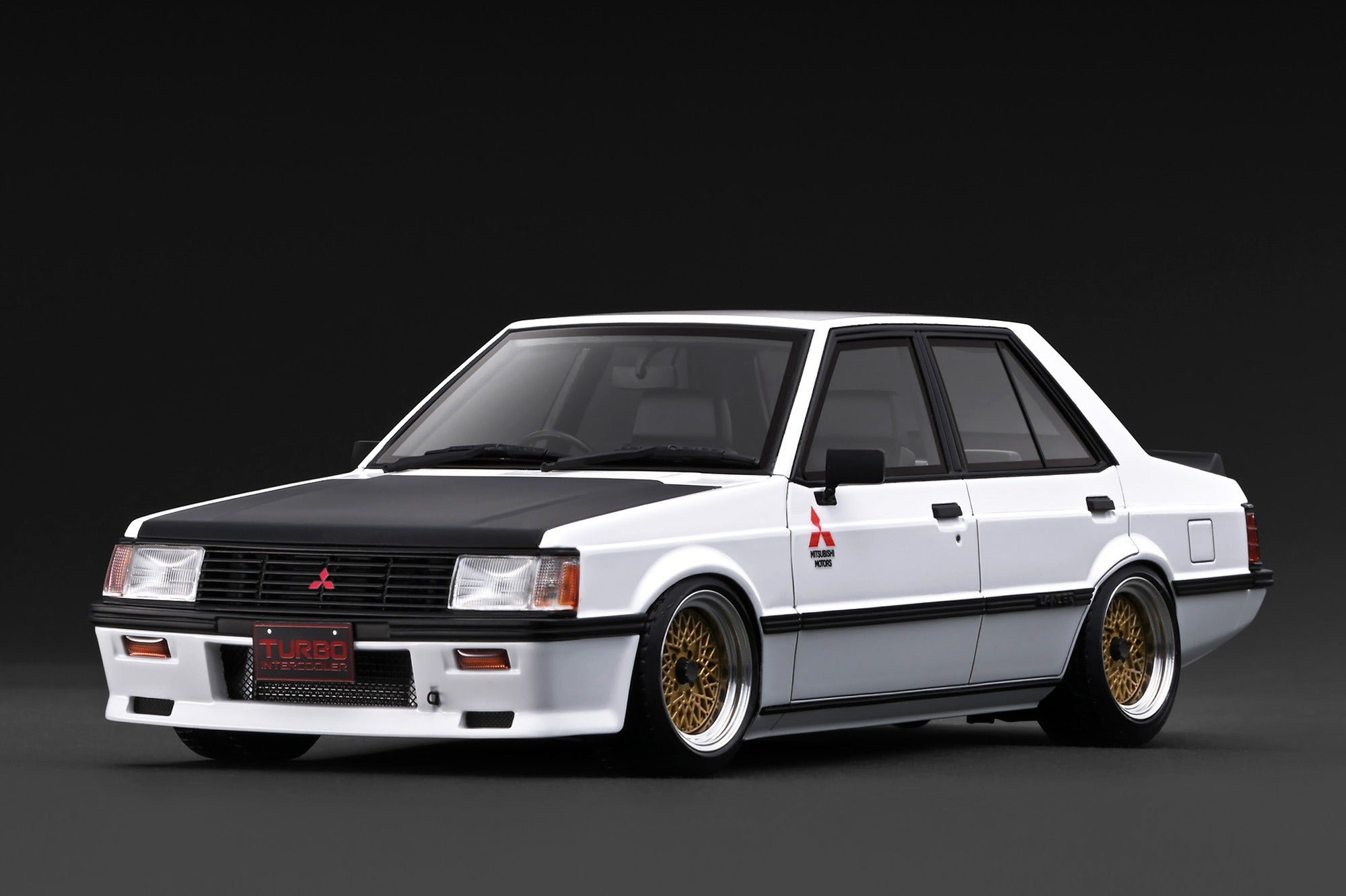 WiTs LANCER EX TURBO INTERCOOLER　White Preorder] Ignition Model 1:18 Mitsubishi Lancer EX GSR Turbo