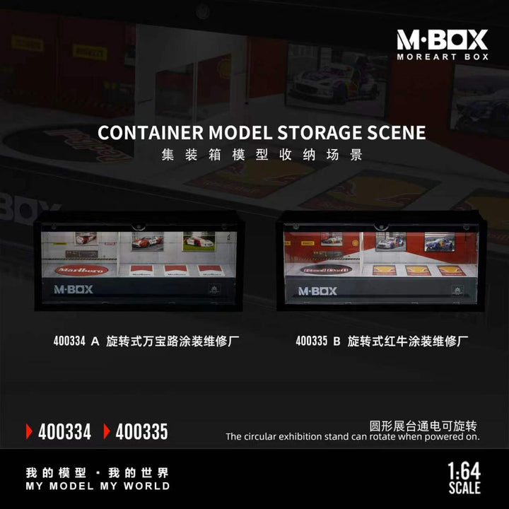 [Preorder] MBOX 1:64 CONTAINER MODEL STORAGE SCENE (2 Versions) c