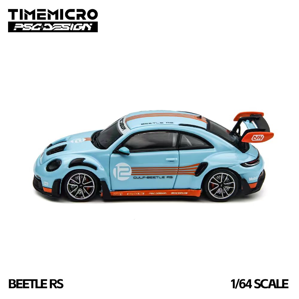 [Preorder] TimeMicro × PSC DESIGN 1:64 Beetle RS Gulf Blue TM647909