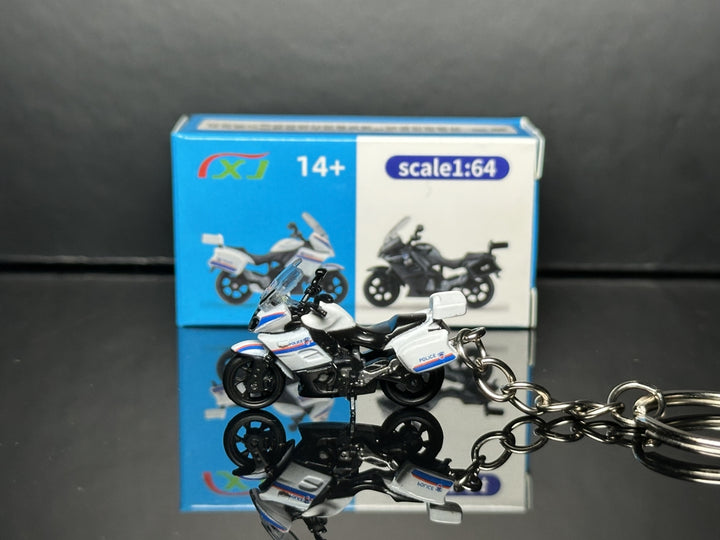 [Preorder] XJ Model 1:64 Police Keychain (2 Colours)