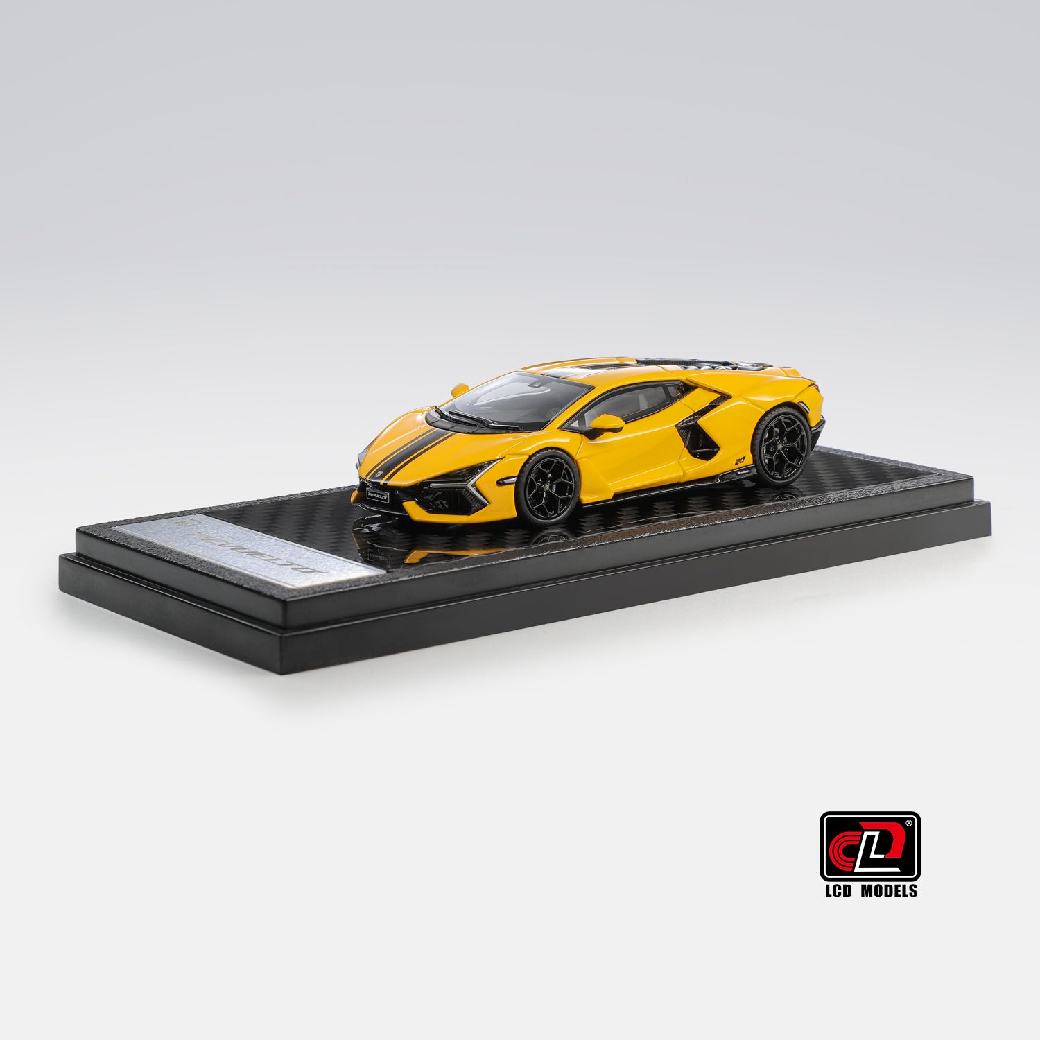 Preorder] LCD 1:64 Lamborghini Revuelto Yellow 20th Anniversary