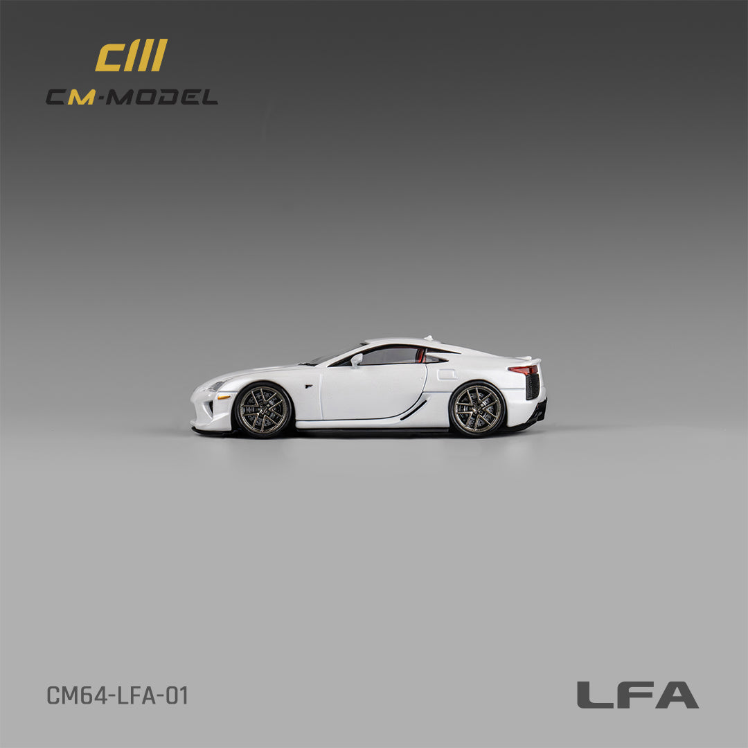 [Preorder] CM Model 1:64 Lexus LFA Pearl white