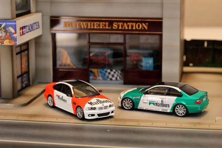 Street Weapon 1:64 BMW E46 M3 Marlboro (2 Colours)