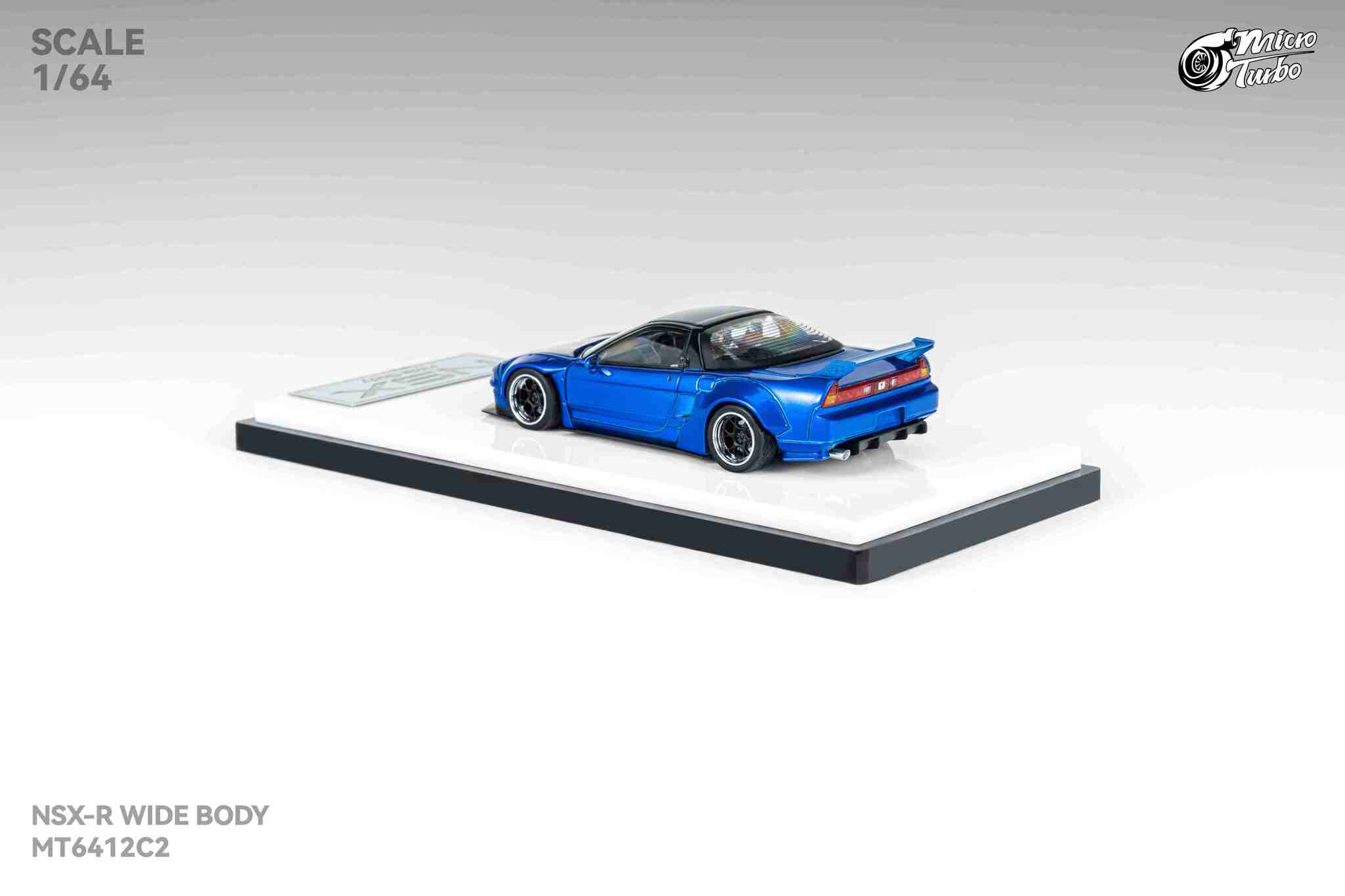 Preorder] Microturbo 1:64 Custom NSX Wide Body - Candy Blue