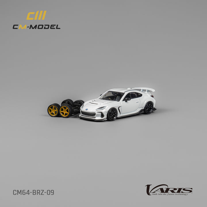 [Preorder] CM Model 1:64 Subaru BRZ Varis Widebody (White) BRZ