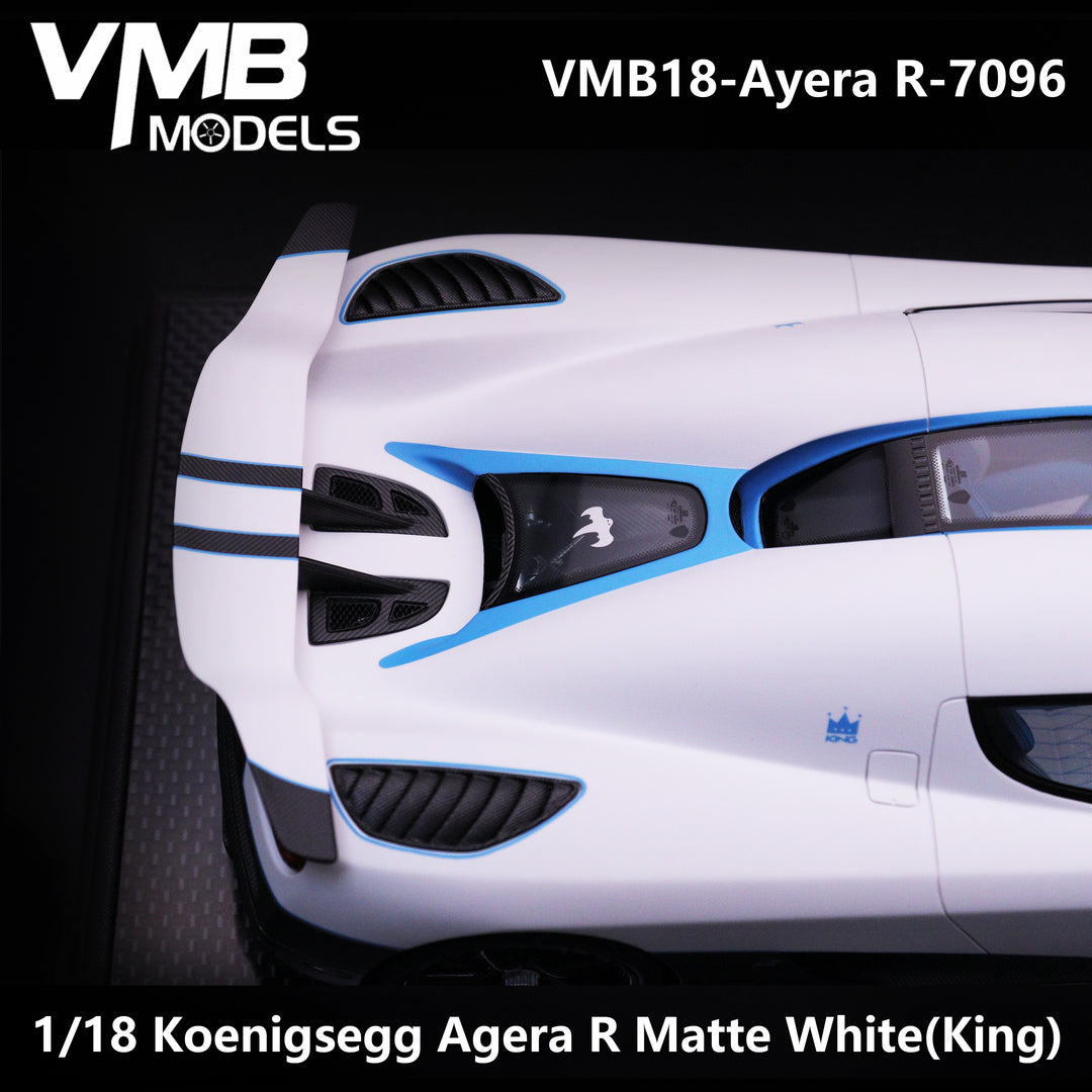 [Preorder] VMB 1:18 Koenigsegg Agera R King Matte White VMB18-AYERA R -7096