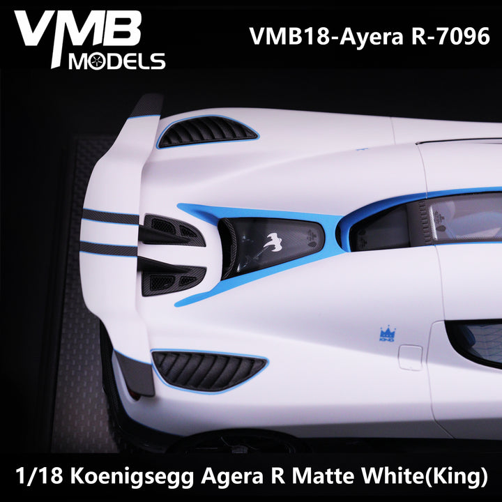 [Preorder] VMB 1:18 Koenigsegg Agera R King Matte White VMB18-AYERA R -7096