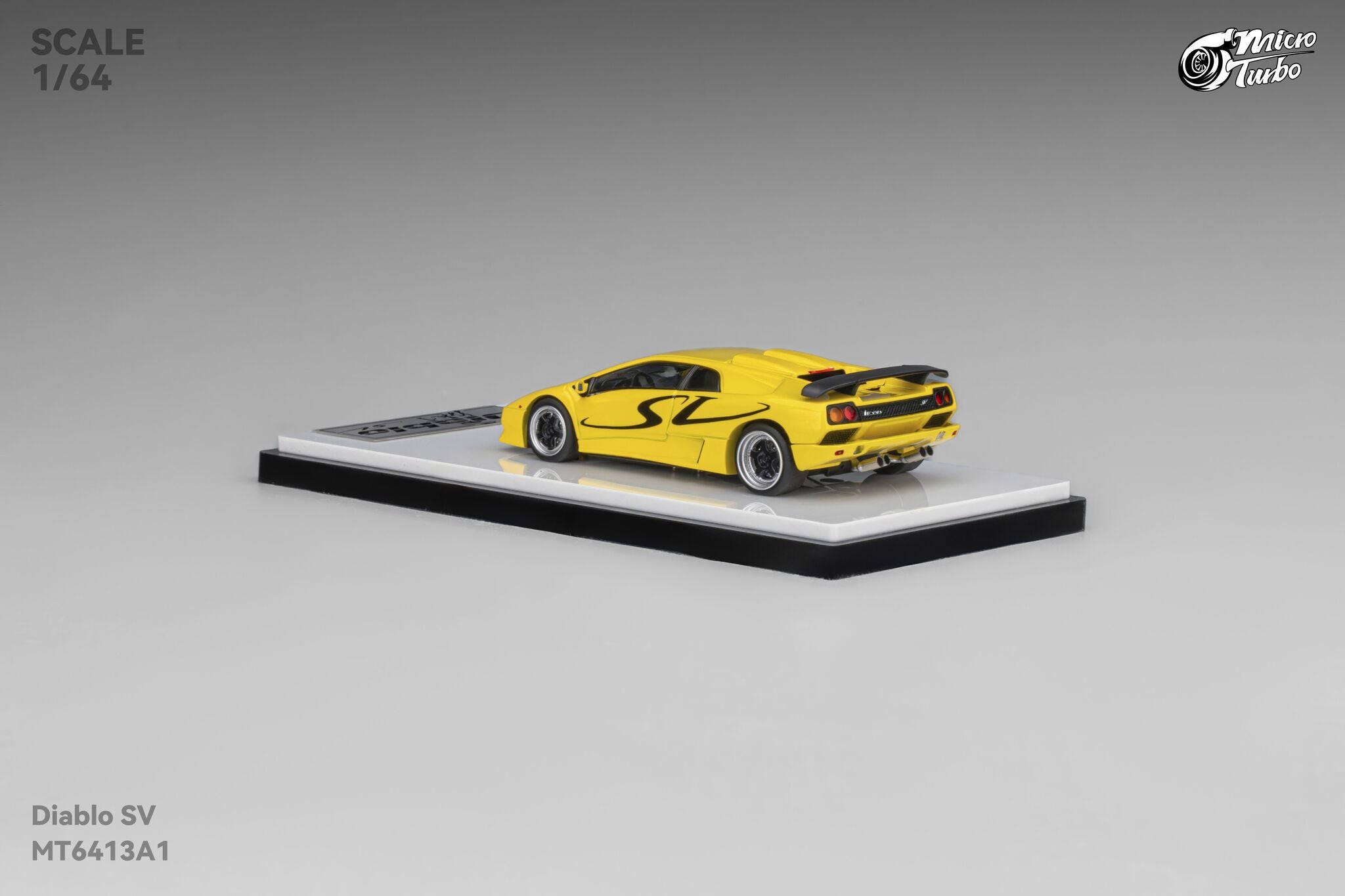 Preorder] Microturbo 1:64 Custom Diablo SV - Metallic Yellow