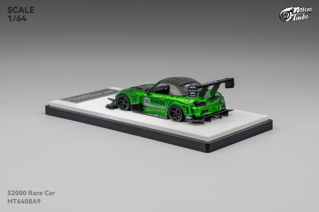 [Preorder] Microturbo 1:64 Custom S2000 RB - Metallic Green MT6408A9