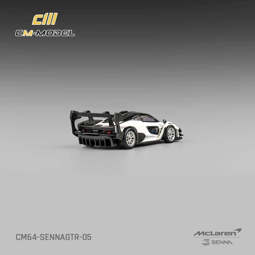 [Preorder] CM Model 1:64 McLaren Senna GTR White CM64-SennaGTR-05