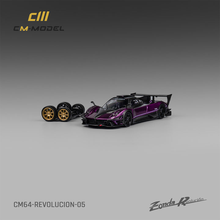 [Preorder] CM Model 1:64 Pagani Zonda Revolucion Purple