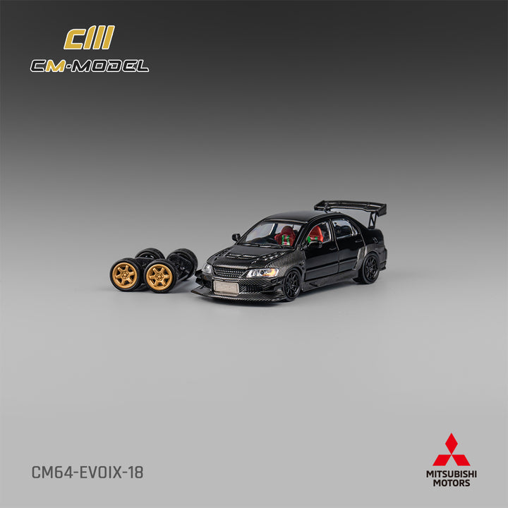 [Preorder] CM Model 1:64 Mitsubishi Lancer Evo IX Carbon CM64-EVOIX-18