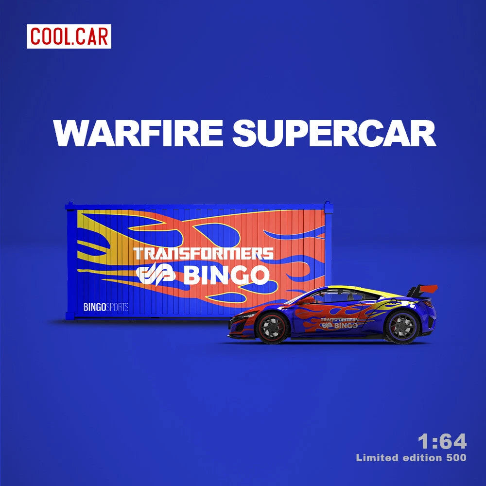 Cool Car 1:64 Honda NSX Warfire Supercar CC641621