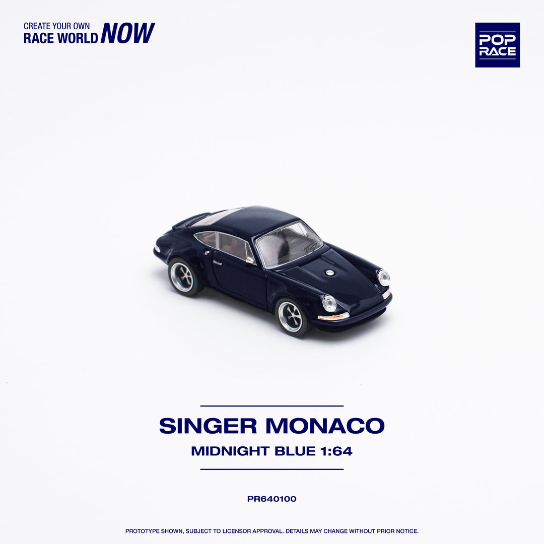 [Preorder] POPRACE 1:64 Porsche SINGER Monaco