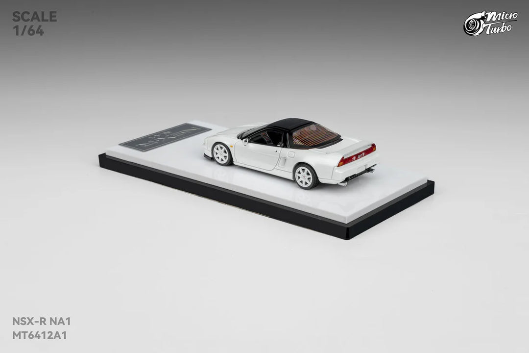 [Preorder] Microturbo 1:64 Custom NSX-R - Metallic White MT6412A1