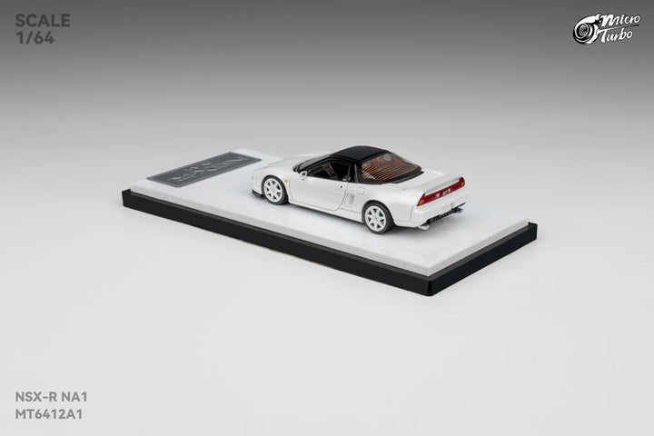 [Preorder] Microturbo 1:64 Custom NSX-R - Metallic White MT6412A1