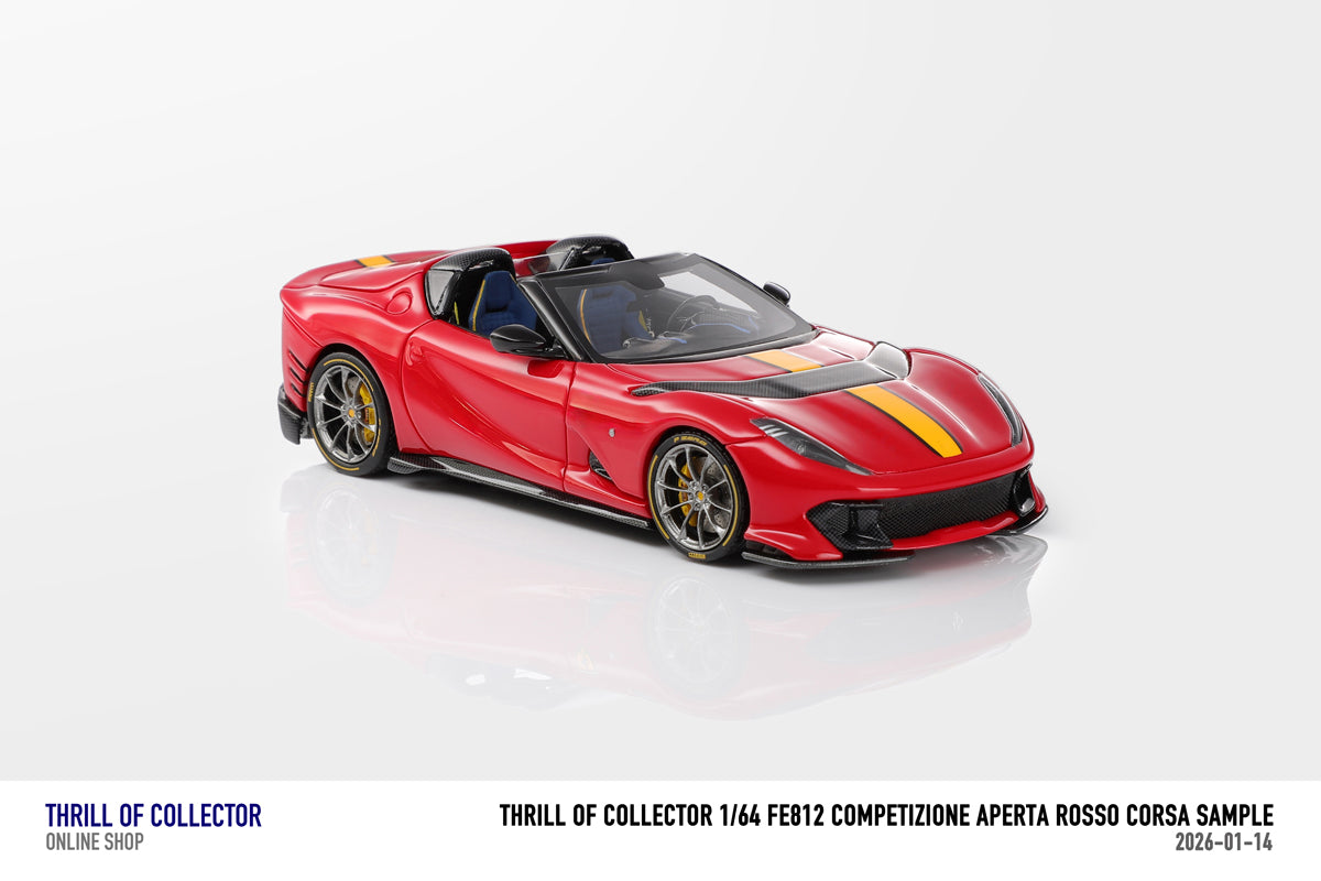 TOC 1:64 Ferrari 812C Aperta (10 Colours) – Horizon Diecast