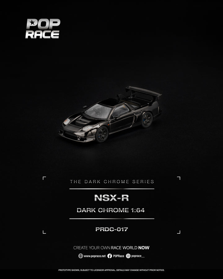 [Preorder] POPRACE 1:64 NSX-R DARK CHROME PRDC017