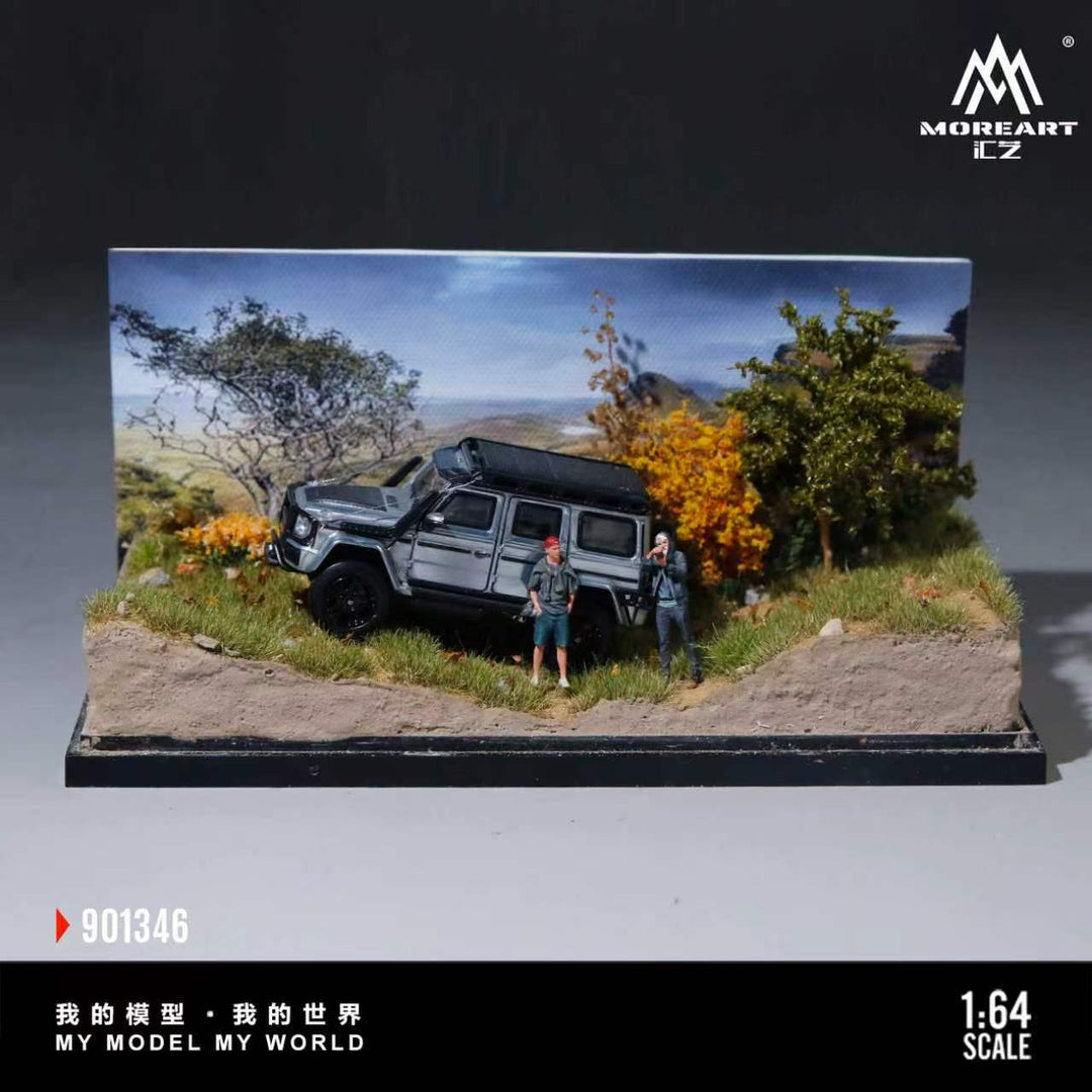 [Preorder] MoreArt 1:64 MOUNTAINOUS TERRAIN OFF-ROADMINIATURE SCENE MO901346