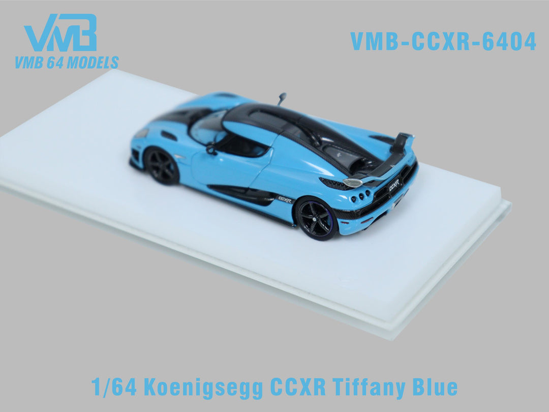 [Preorder] VMB 1:64 Koenigsegg CCXR Al Thani Blue