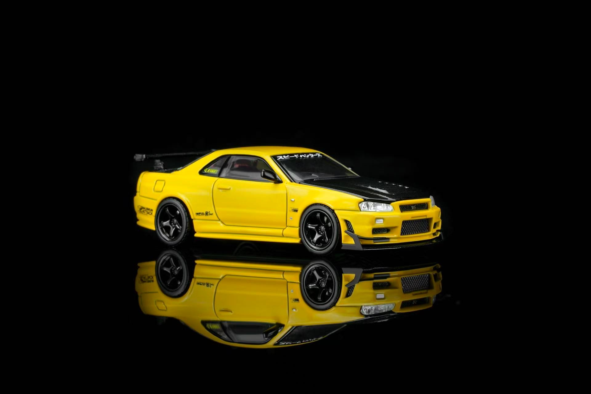 Preorder] MOTORHELIX 1:64 Nissan Skyline GT-R (R34) Customized (2