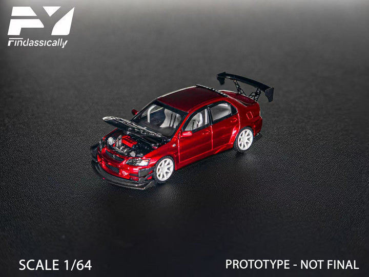 [Preorder] Findclassically 1:64 Mitsubishi 9th Generation Modified - Red (6 Versions)