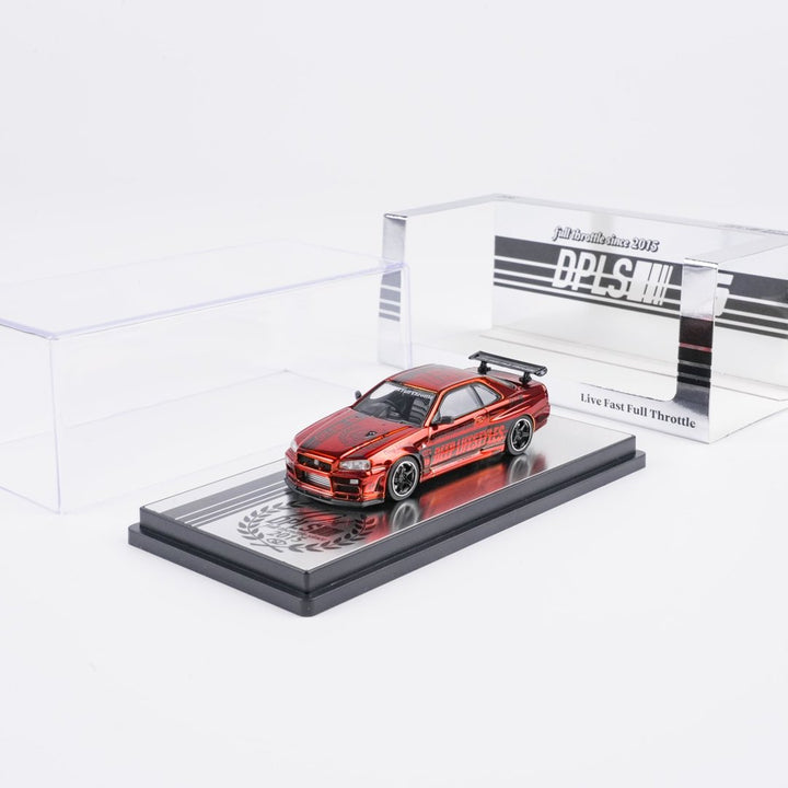 Inno64 x DPLS 1:64 10th Anniversary Diecast Set R34 (SET OF 4)