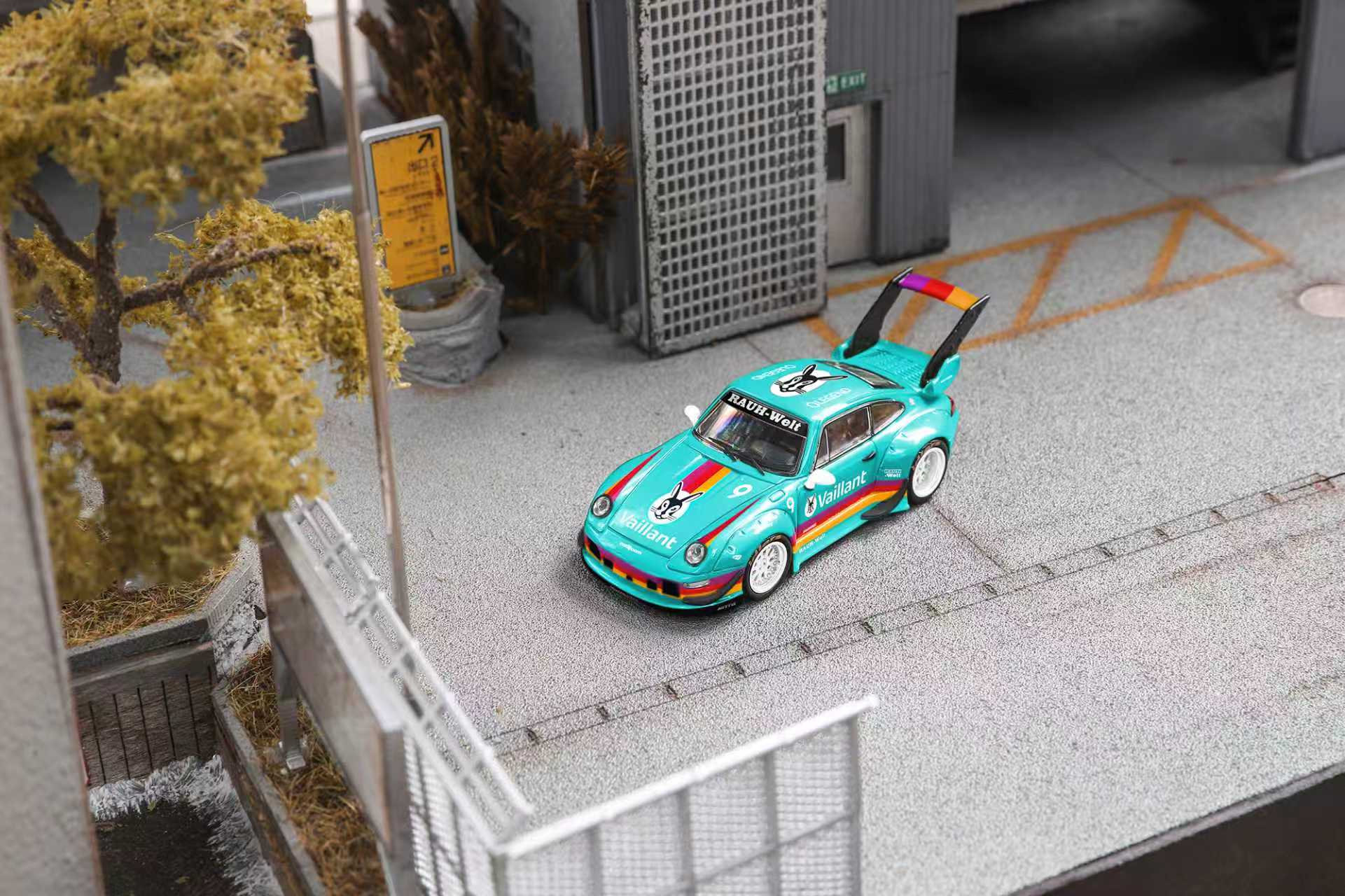 Star Model 1/64 RWB 993 ホットウィール Preorder] Star Model 1:64 Porsche Rauh-Welt Widebody Modified
