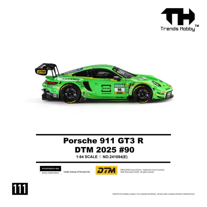 [Preorder] Trends Hobby 1:64 Porsche 911 GT3 R DTM 2025 