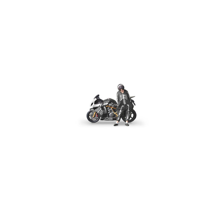 [Preorder] MoreArt 1:64 KTM1190 HUAGU DRAGON MOTORCYCLE DOLL MO222217