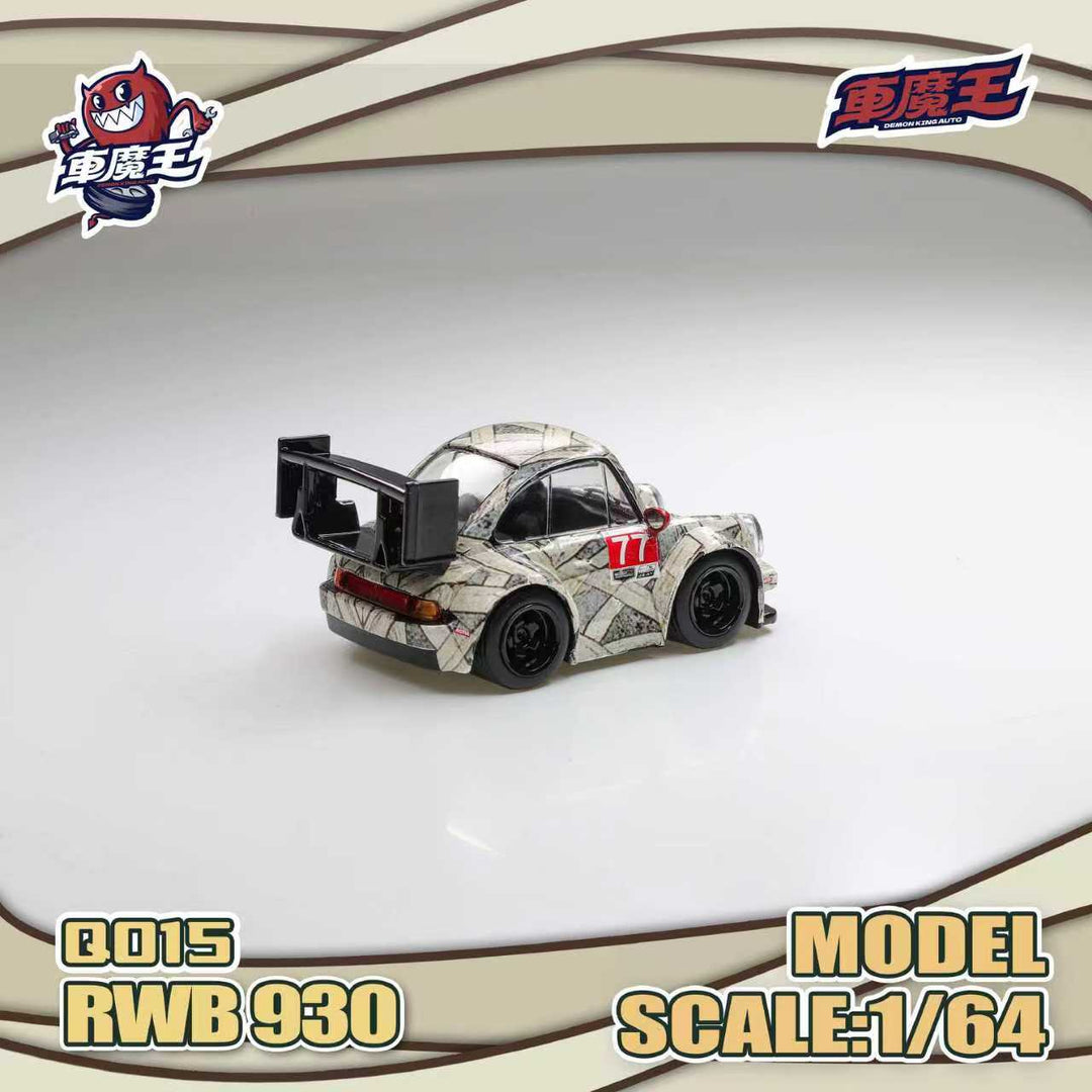 [Preorder] DEMON KING AUTO 1:64 Q Version Porsche RWB 930 DKA-Q015