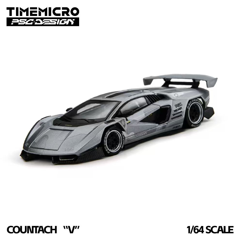 [Preorder] TimeMicro X PSC DESIGN 1:64  Lamborghini  Countach "V" × Gallardo "Lazer" TM647708-D/TM648901-D