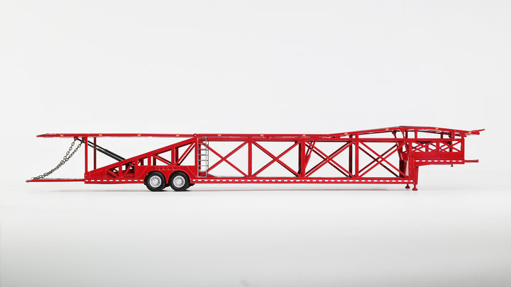 [Preorder] GCD 1:64 CAR CARRIER TRAILER RED KS-120-588
