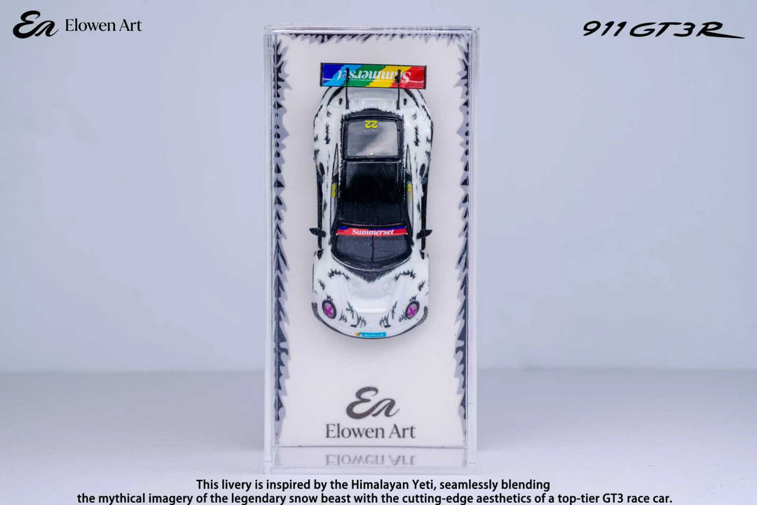 [Preorder] Elowen Art 1:64 Porsche 911 GT3 Yeti Livery