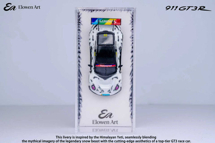 [Preorder] Elowen Art 1:64 Porsche 911 GT3 Yeti Livery