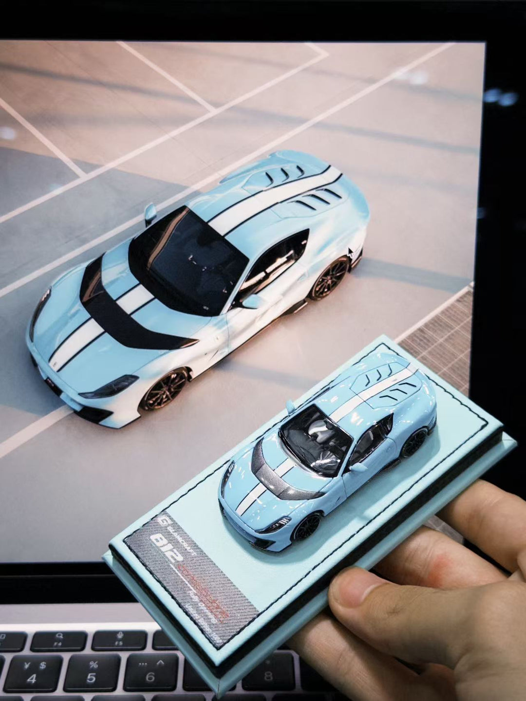 [Preorder] GlamCraft 1:64 Ferrari 812C Blue