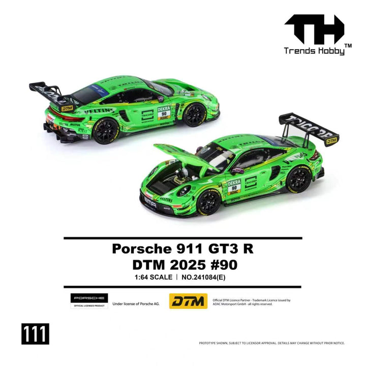 [Preorder] Trends Hobby 1:64 Porsche 911 GT3 R DTM 2025 
