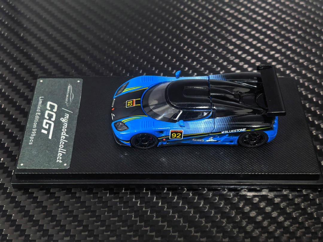 [Preorder] Model Collect 1:64 Koenigsegg ccgt Blue/Carbon Fiber MC640027C