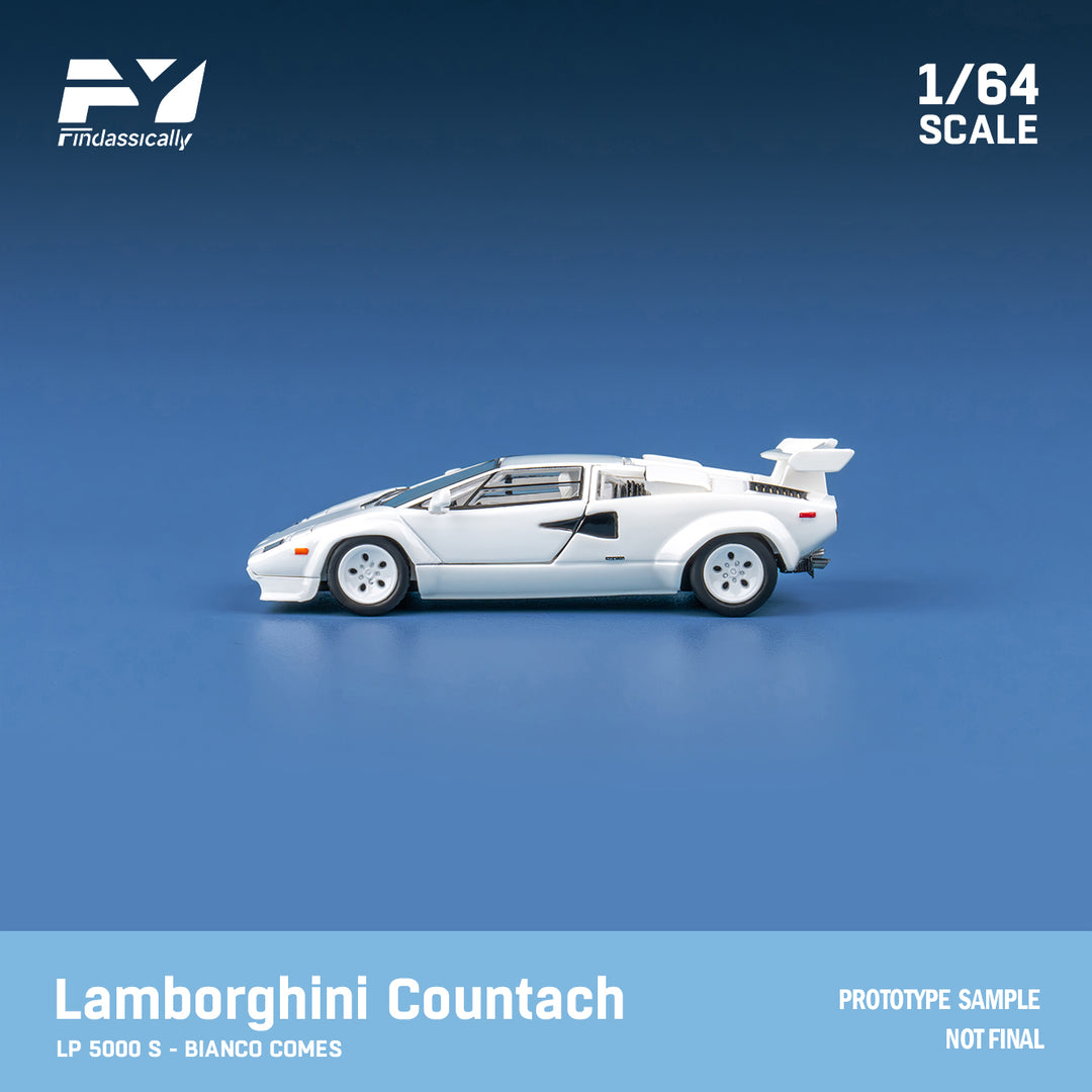 [Preorder] Finclassically 1:64 Lamborghini Countach LP5000 (4 Versions)