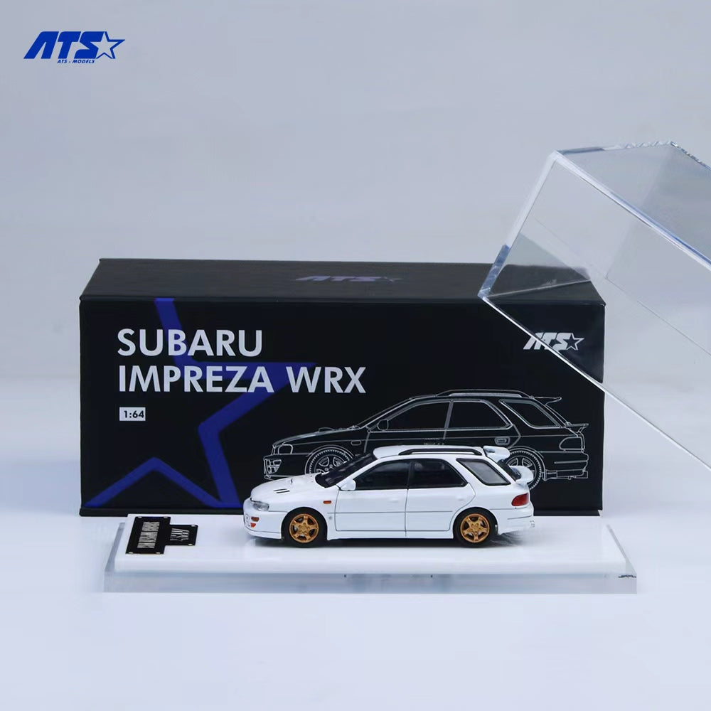 [Preorder] ATS Model 1:64 Subaru IMPREZA WRX White ATS881503