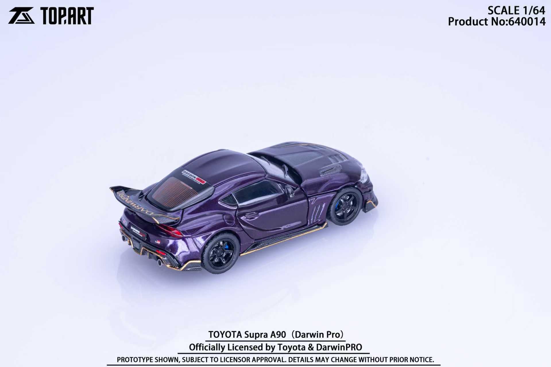 Preorder] TOPART 1:64 Toyota Supra A90 Darwin Pro TAO640014