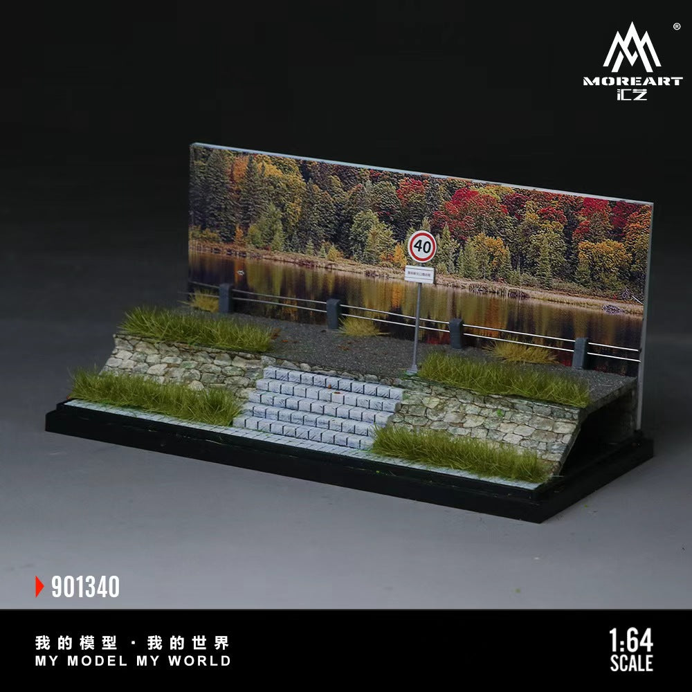 Preorder] MoreArt 1:64 The Water-side village Road MO901340