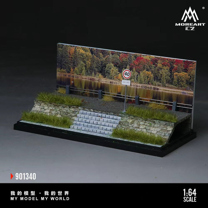 [Preorder] MoreArt 1:64 The Water-side village Road MO901340