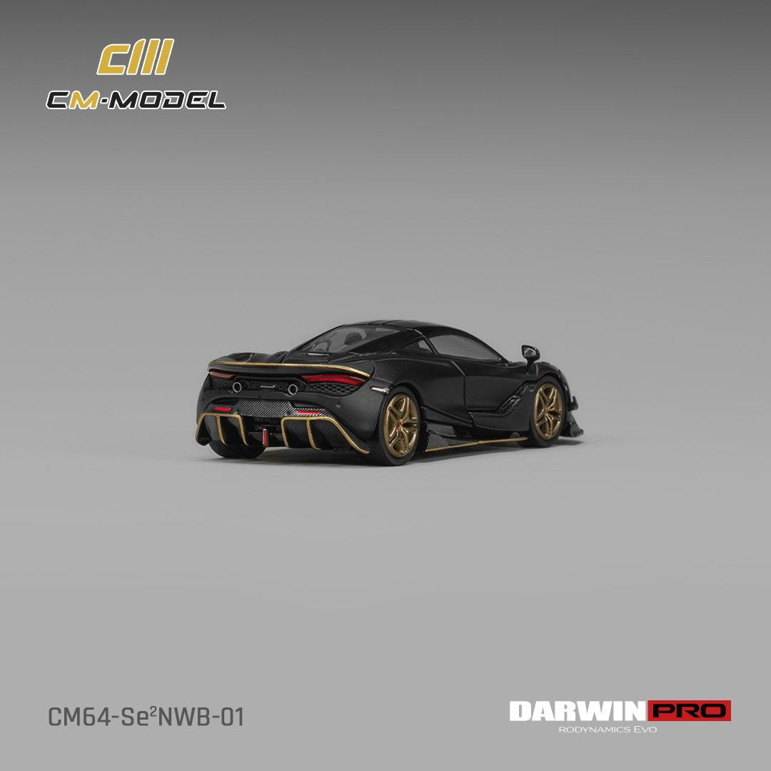 [Preorder] CM Model 1:64 DarwinPRO 720SE²NWB Matt Black CM64-Se²NWB-01