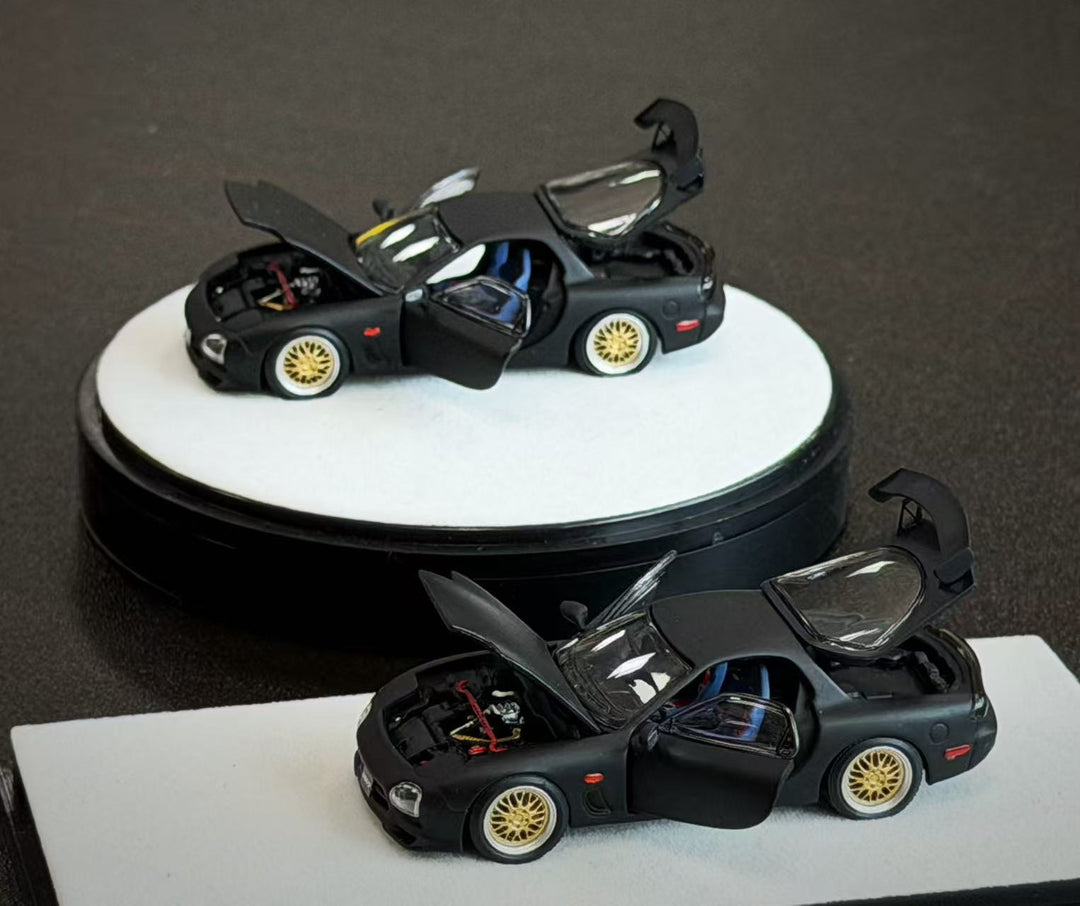 [Preorder] PGM 1:64 Mazda RX-7 Black pgm-640805 (2 Versions)