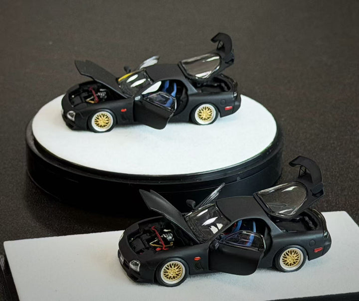[Preorder] PGM 1:64 Mazda RX-7 Black pgm-640805 (2 Versions)